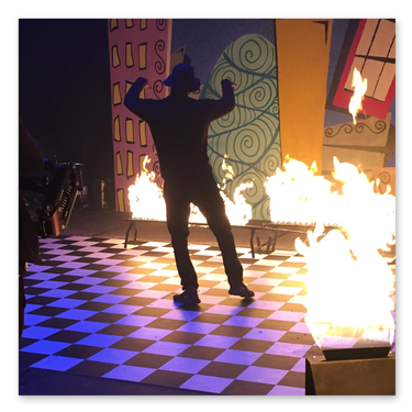 Fire in the Studio