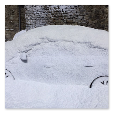 Heavy Snow - Car